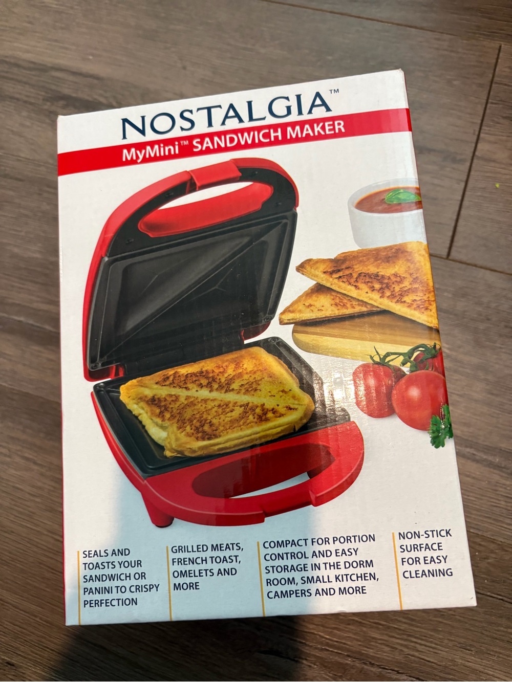 Nostalgia My Mini Sandwich Maker